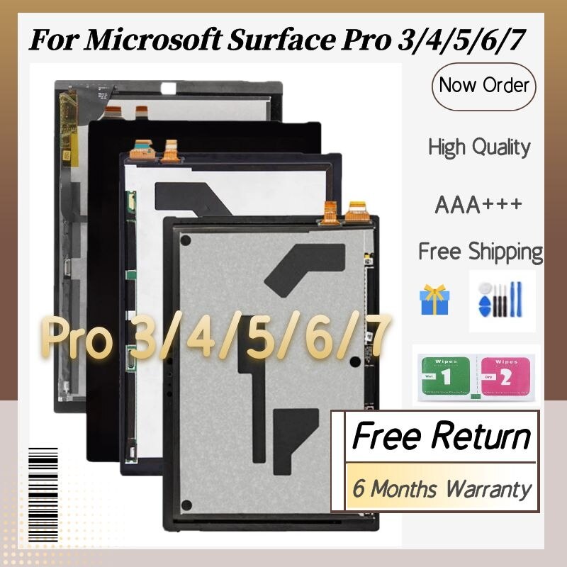 Microsoft Surface Pro 3   LCD 1631 Pro 4 1724 P..